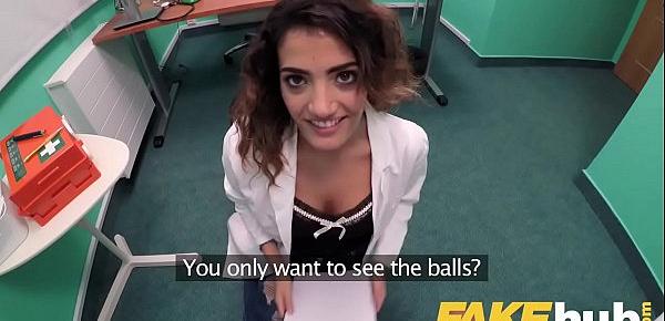  Fake Hospital Double helping of doctors hot cum for sexy Spanish student